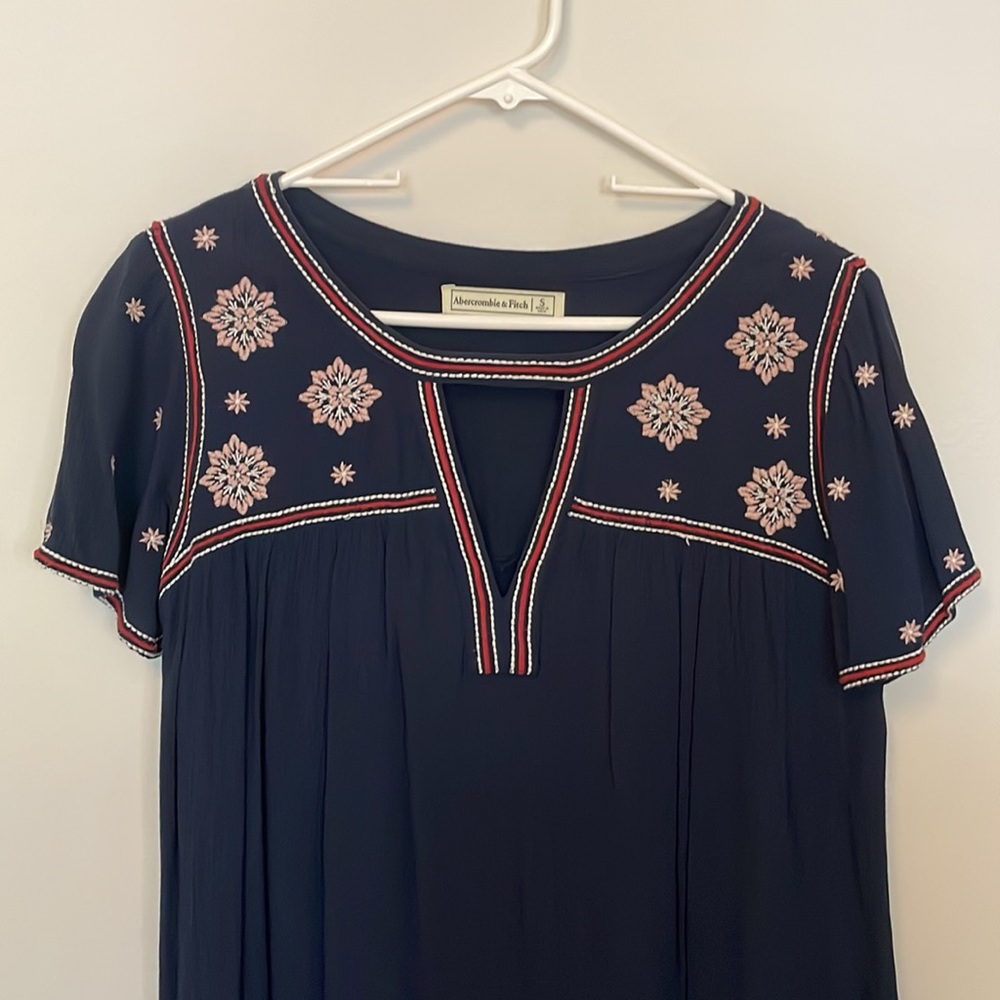 Abercrombie Blue Dress with Pockets